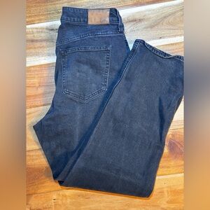 J. Crew Women's Dark Gray Straight Leg Jeans